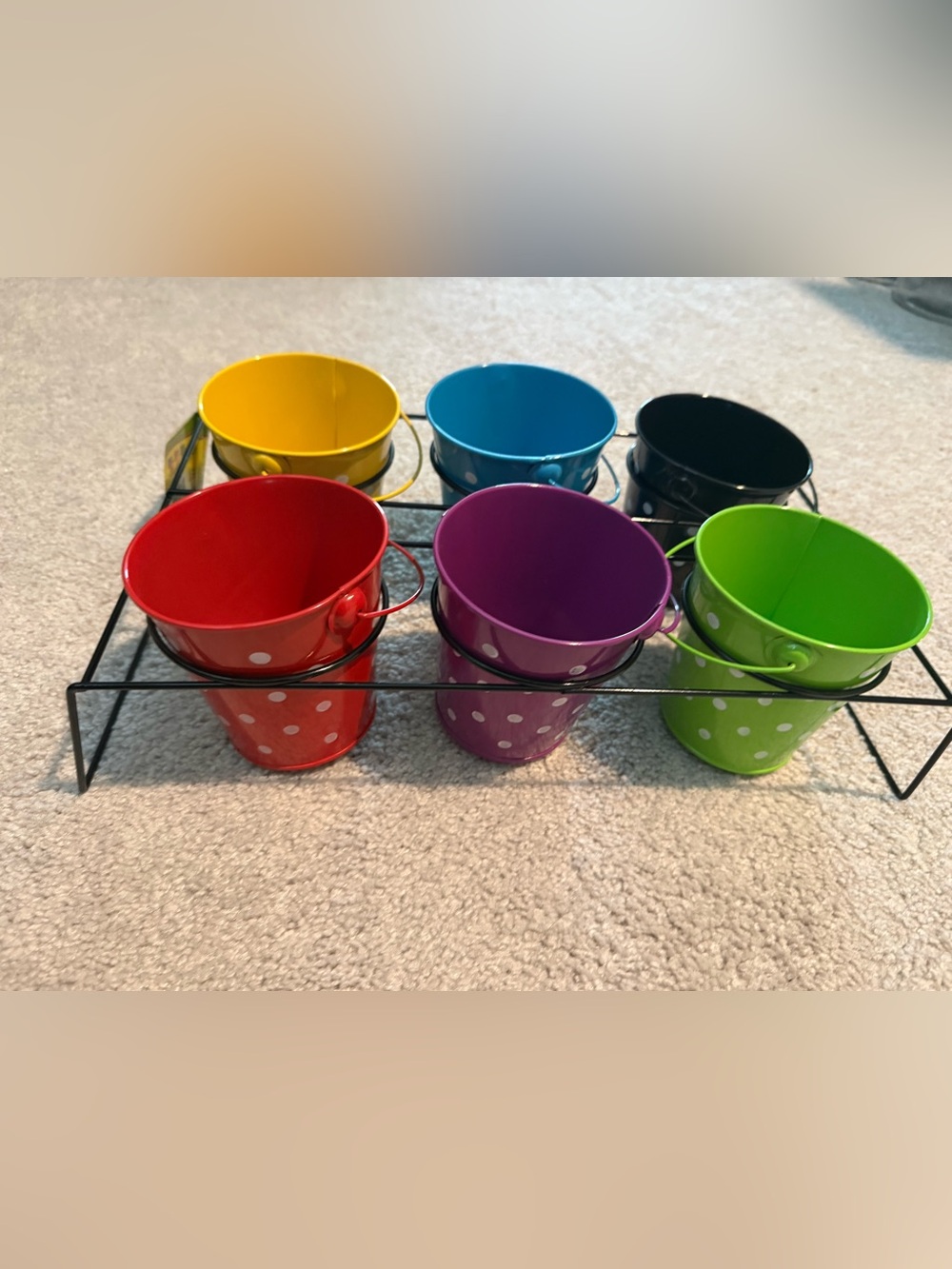 Polkadot Bucket Caddy